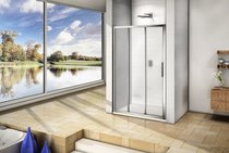 Душевая дверь Good Door Orion  WTW-100-G-CH хром